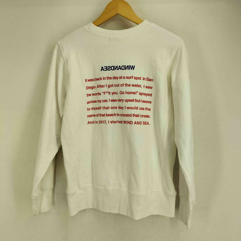 ウィンダンシー WIND AND SEA Aロゴ CREW NECK メンズ JPN:S