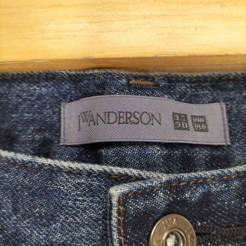 ユニクロジェイダブリューアンダーソン UNIQLO JW ANDERSON ストレートジーンズ レディース 34
