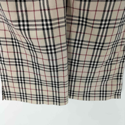 バーバリーロンドン BURBERRY LONDON ノバチェック クロップド パンツ レディース 36