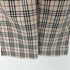 バーバリーロンドン BURBERRY LONDON ノバチェック クロップド パンツ レディース 36