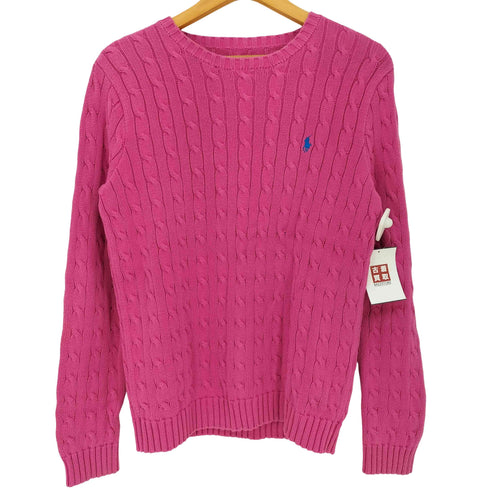 ポロバイラルフローレン Polo by RALPH LAUREN ポニー刺繍 コットンニット レディース 推定S~M