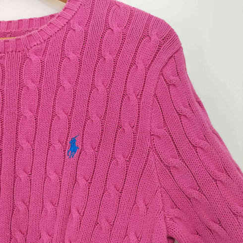 ポロバイラルフローレン Polo by RALPH LAUREN ポニー刺繍 コットンニット レディース 推定S~M