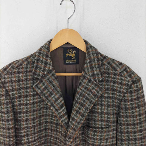 ハリスツイード Harris Tweed Alexander's テーラードジャケット メンズ