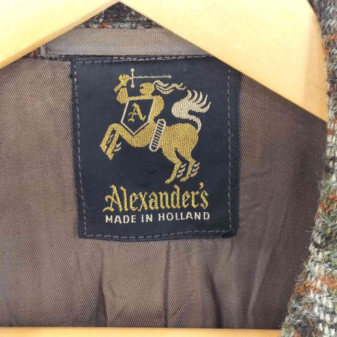 ハリスツイード Harris Tweed Alexander's テーラードジャケット メンズ