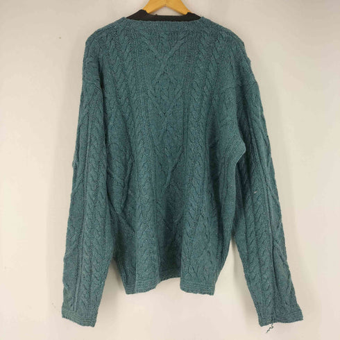 ジェイクルー J.CREW 00S ウール混ケーブルニット メンズ import:L