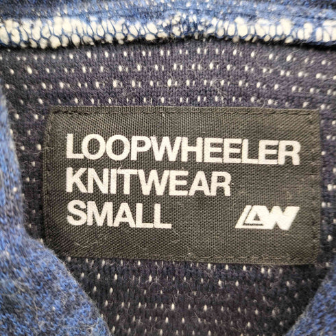 ループウィラー LOOPWHEELER クレイジーパターン ジップアップパーカー メンズ JPN:S
