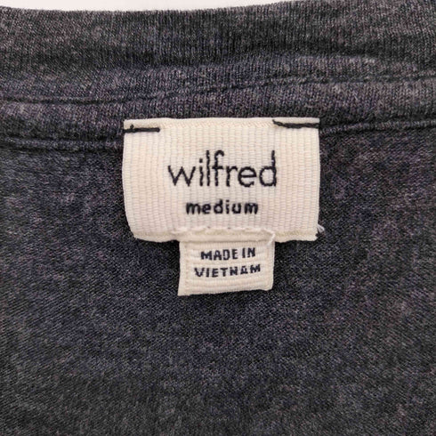 WILFRED バックオープン カットソー import レディース M