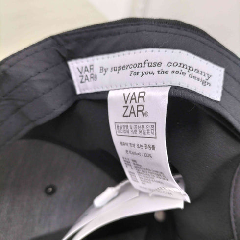 バザール VARZAR STUD LOGO OVER FIT BALL CAP メンズ