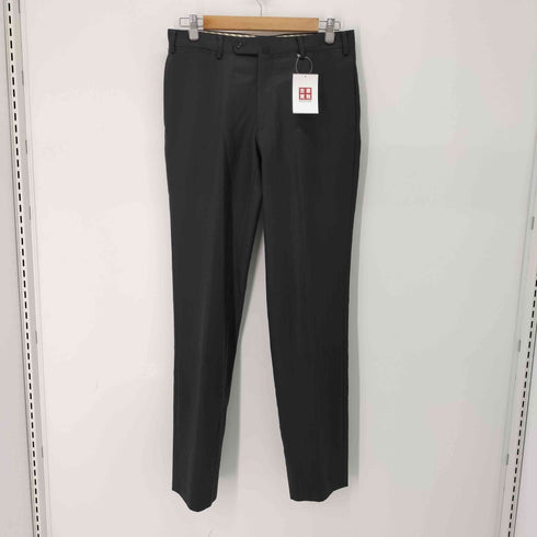 ヒルトン HILTON MAF.Merino Authentic Fine NIKKE ストライプ 2Bシングル テーラードジャケット & ノータック テーパードスラックス メンズ 94/80/180 ウエスト82