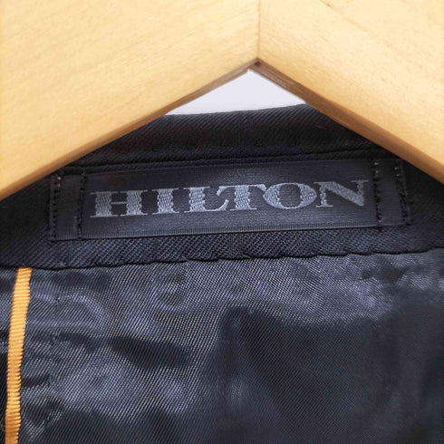 ヒルトン HILTON MAF.Merino Authentic Fine NIKKE ストライプ 2Bシングル テーラードジャケット & ノータック テーパードスラックス メンズ 94/80/180 ウエスト82