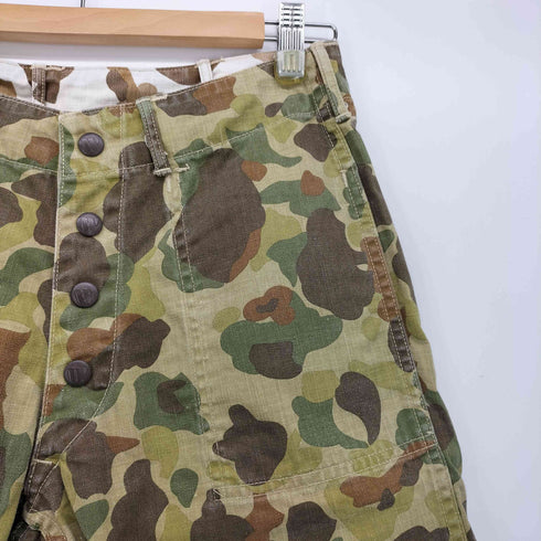ウエアハウス WAREHOUSE P-42 フロッグスキン カモ ミリタリー ハーフ パンツ メンズ