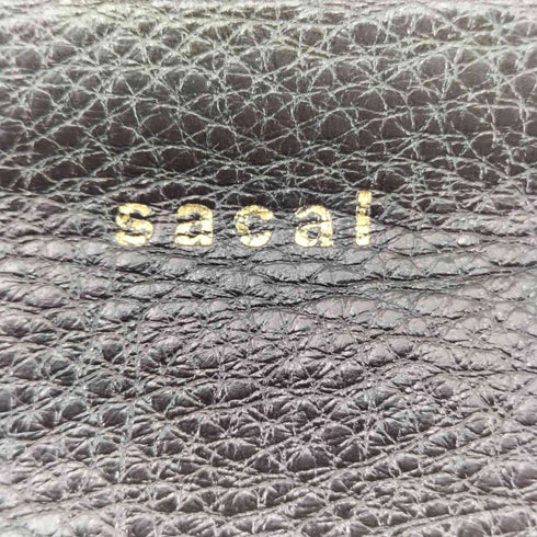 サカイ Sacai SATCHEL レザーショルダーバッグ レディース
