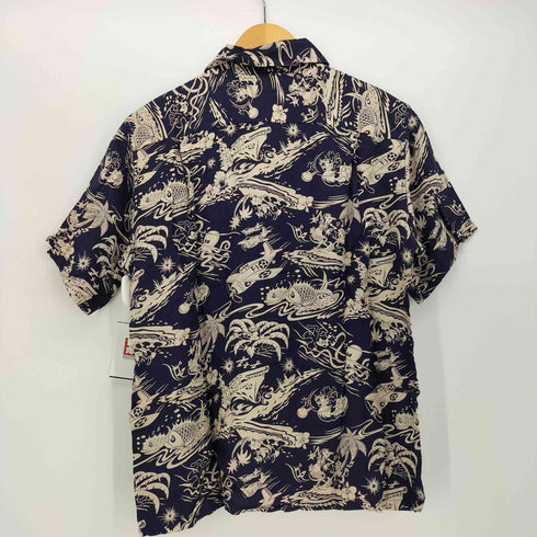 リアルマッコイズ THE REAL McCOY 00S キャラクター 総柄 S/S アロハ シャツ メンズ JPN:S