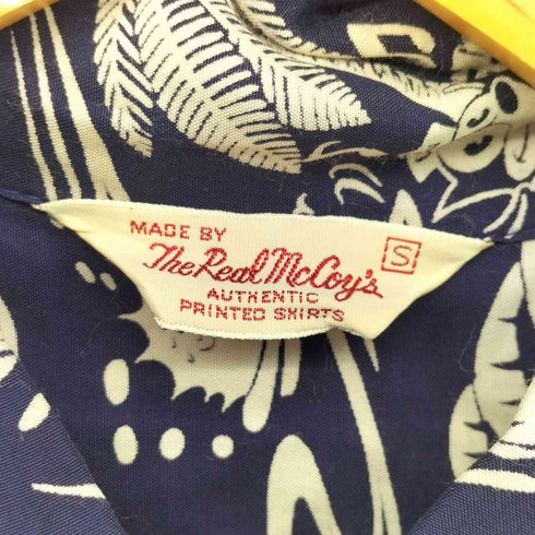 リアルマッコイズ THE REAL McCOY 00S キャラクター 総柄 S/S アロハ シャツ メンズ JPN:S