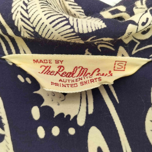 リアルマッコイズ THE REAL McCOY 00S キャラクター 総柄 S/S アロハ シャツ メンズ JPN:S