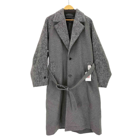 ハレ HARE 23AW ドッキングシャギーコート メンズ JPN:M