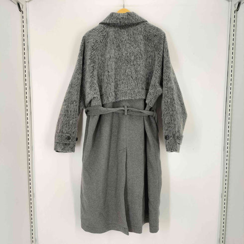 ハレ HARE 23AW ドッキングシャギーコート メンズ JPN:M