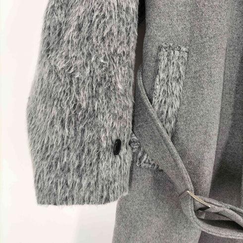 ハレ HARE 23AW ドッキングシャギーコート メンズ JPN:M