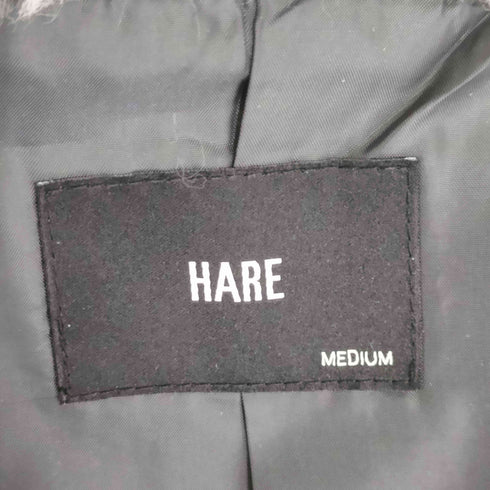 ハレ HARE 23AW ドッキングシャギーコート メンズ JPN:M