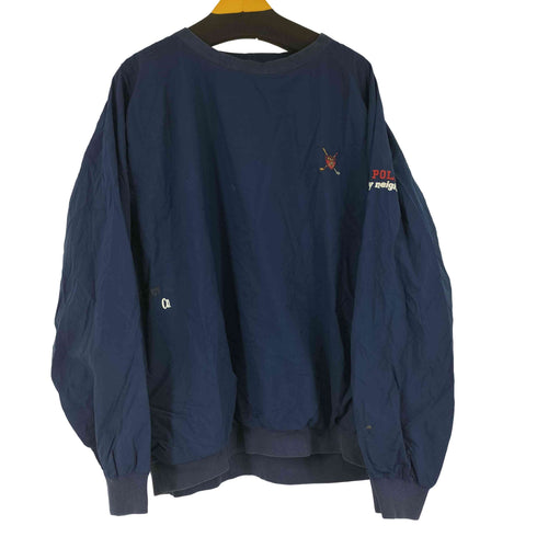 ポロバイラルフローレン Polo by RALPH LAUREN ワンポイント刺繍パックプリントナイロンプルオーバー メンズ import:XL
