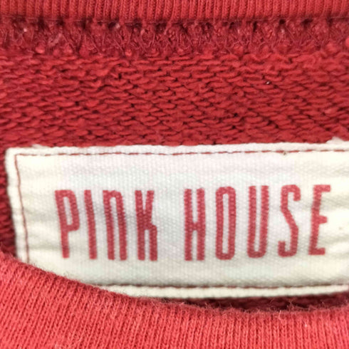 ピンクハウス PINK HOUSE ロゴワッペン スウェット レディース