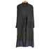 ザラ ZARA SRPLS プリーツ切替 ツートン シャツワンピース レディース import:S