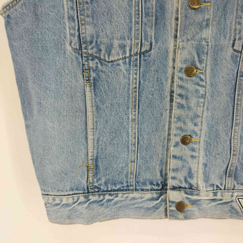 ゲスジョージズマルシアーノ GUESS BY GEORGES MARCIANO 90S デニムトラッカーベスト メンズ import:M