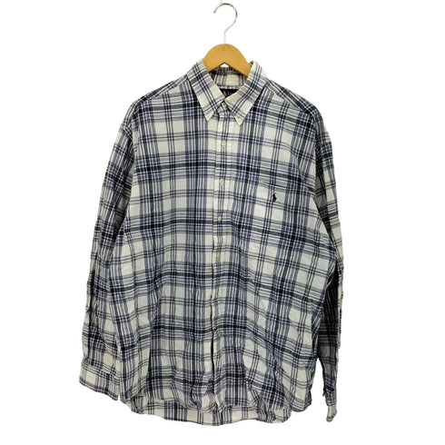 ラルフローレン RALPH LAUREN BLAIRE チェック柄ボタンダウンシャツ メンズ JPN:L