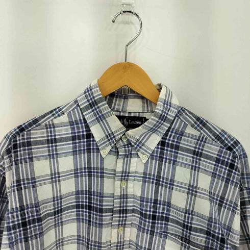 ラルフローレン RALPH LAUREN BLAIRE チェック柄ボタンダウンシャツ メンズ JPN:L