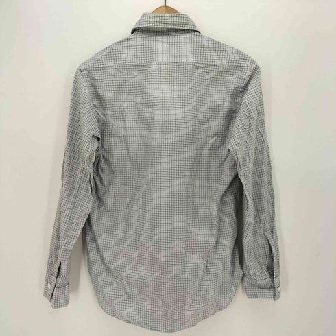 ポストオーバーオールズ POST OVERALLS USA製 マチ付き L/S レギュラーカラー シャツ メンズ import:XS