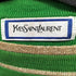 イヴサンローラン Yves Saint Laurent 刺繍ロゴ ラメニット レディース M