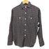 ポストオーバーオールズ POST OVERALLS USA製 マチ付き 両ポケ タータンチェック L/S シャツ メンズ import:XS
