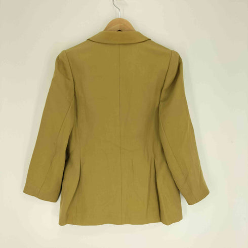 イヴサンローラン Yves Saint Laurent リネン混 シャツジャケット レディース 36