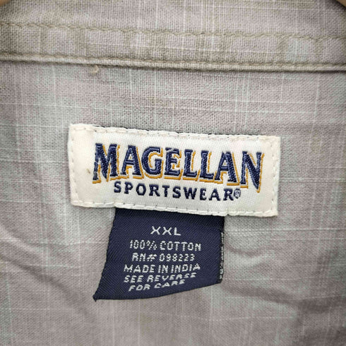 マゼラン magellan リップストップ S/S シャツ メンズ JPN:XXL