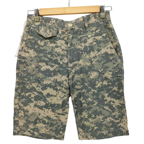 ポストオーバーオールズ POST OVERALLS USA製 デジタルカモショーツ メンズ XS
