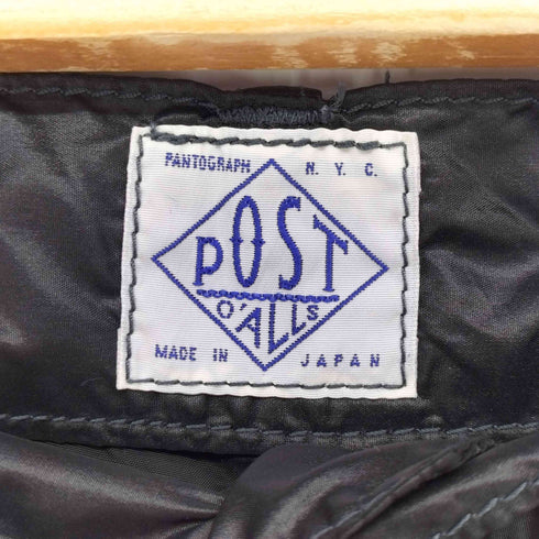 ポストオーバーオールズ POST OVERALLS 日本製 6ポケット ナイロンショーツ メンズ XS