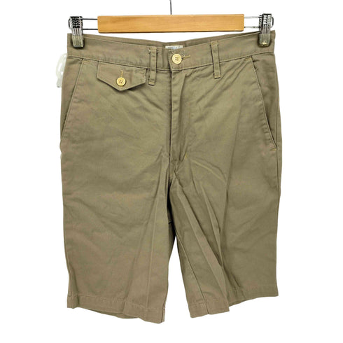 ポストオーバーオールズ POST OVERALLS USA製 5ポケット コットンツイル チノショーツ メンズ XS