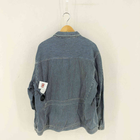 マックダディー MACKDADDY 00S 裏サーマル ヒッコリージャケット メンズ import:XL