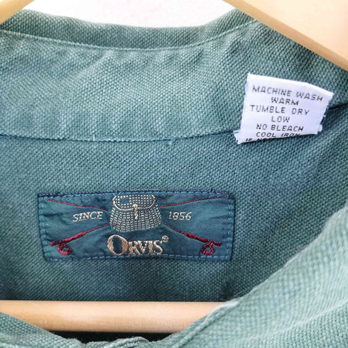 オービス ORVIS 90S USA製 シャツ メンズ import:L