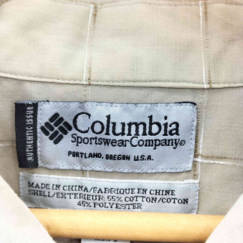 コロンビア Columbia バックアイクリフキャンプシャツ メンズ JPN:XL