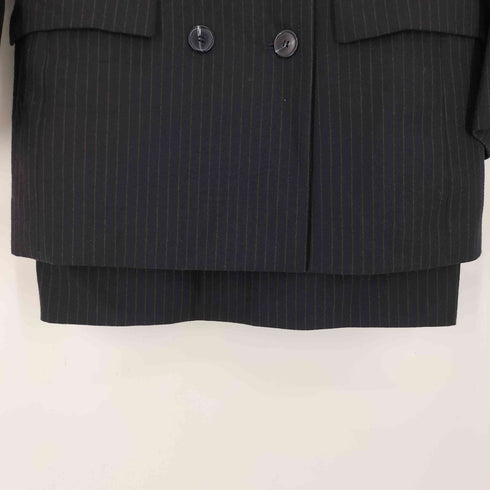 イヴサンローラン Yves Saint Laurent ダブルジャケット スカート セットアップ レディース 36