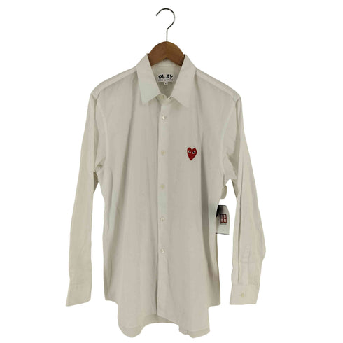プレイコムデギャルソン PLAY COMME des GARCONS AD2020 刺繍シャツ メンズ JPN:L