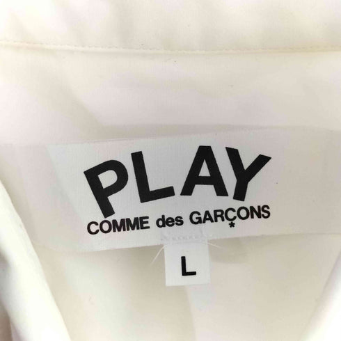 プレイコムデギャルソン PLAY COMME des GARCONS AD2020 刺繍シャツ メンズ JPN:L
