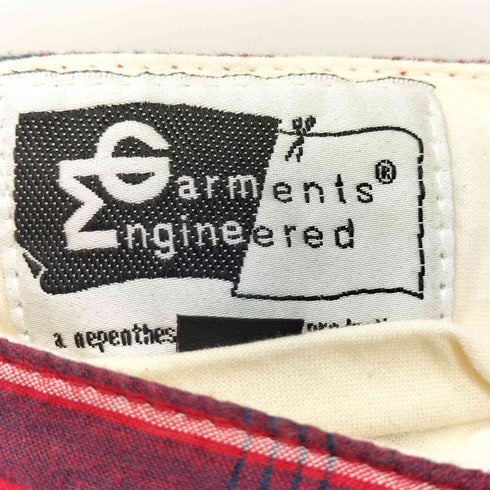エンジニアードガーメンツ Engineered Garments USA製 旧タグ シンチバック 5ポケット チェックショーツ メンズ 28