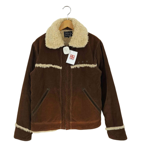 リー Lee × CROSS RIVET ジップアップ コーデュロイ ジャケット Y2K レディース JPN:L