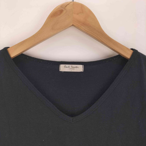 ポールスミス Paul Smith 袖ロゴ Vネック 半袖Tシャツ メンズ L