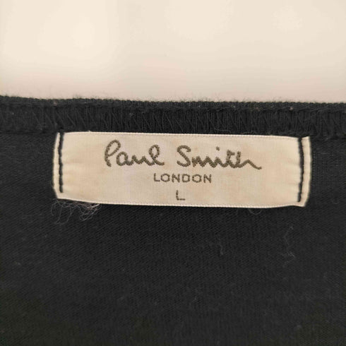 ポールスミス Paul Smith 袖ロゴ Vネック 半袖Tシャツ メンズ L