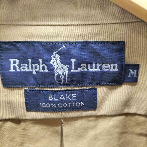 ラルフローレン RALPH LAUREN BLAKE ポニー刺繍 ボタンダウンシャツ メンズ M