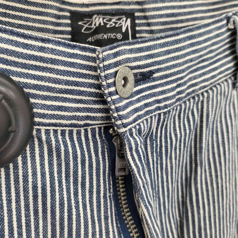ステューシー Stussy 00s OLD ヒッコリーストライプ ペインターパンツ メンズ 38