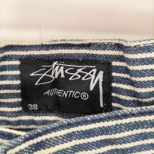 ステューシー Stussy 00s OLD ヒッコリーストライプ ペインターパンツ メンズ 38
